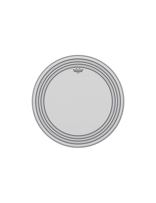 Parche Powersonic Blanco Rugoso Bombo18" PW-1118-00
