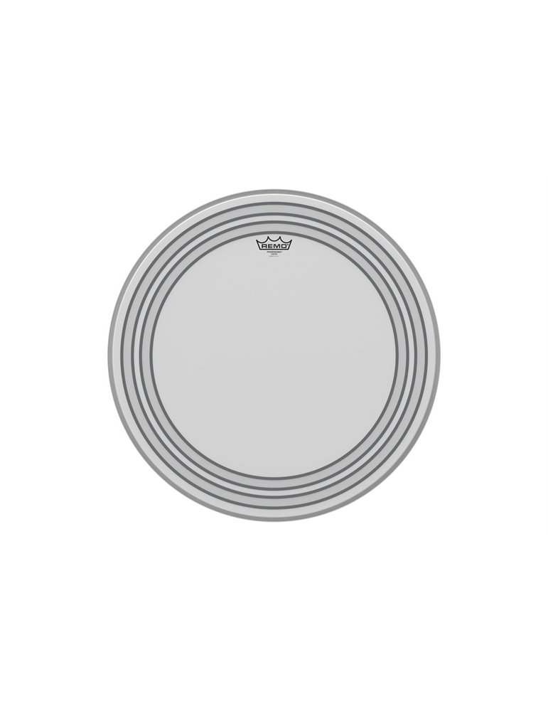 Parche Powersonic Blanco Rugoso Bombo24" PW-1124-00