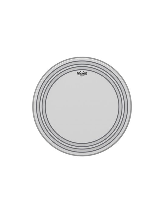 Parche Powersonic Blanco Rugoso Bombo24" PW-1124-00