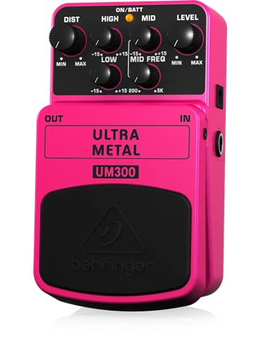 BEHRINGER UM300 Pedal Guitarra Efecto Ultra Metal