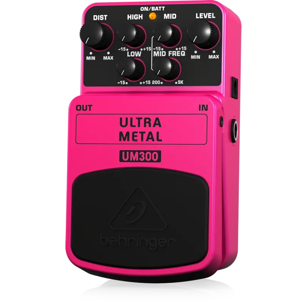 BEHRINGER UM300 Pedal Guitarra Efecto Ultra Metal