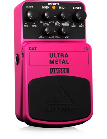 BEHRINGER UM300 Pedal Guitarra Efecto Ultra Metal 2