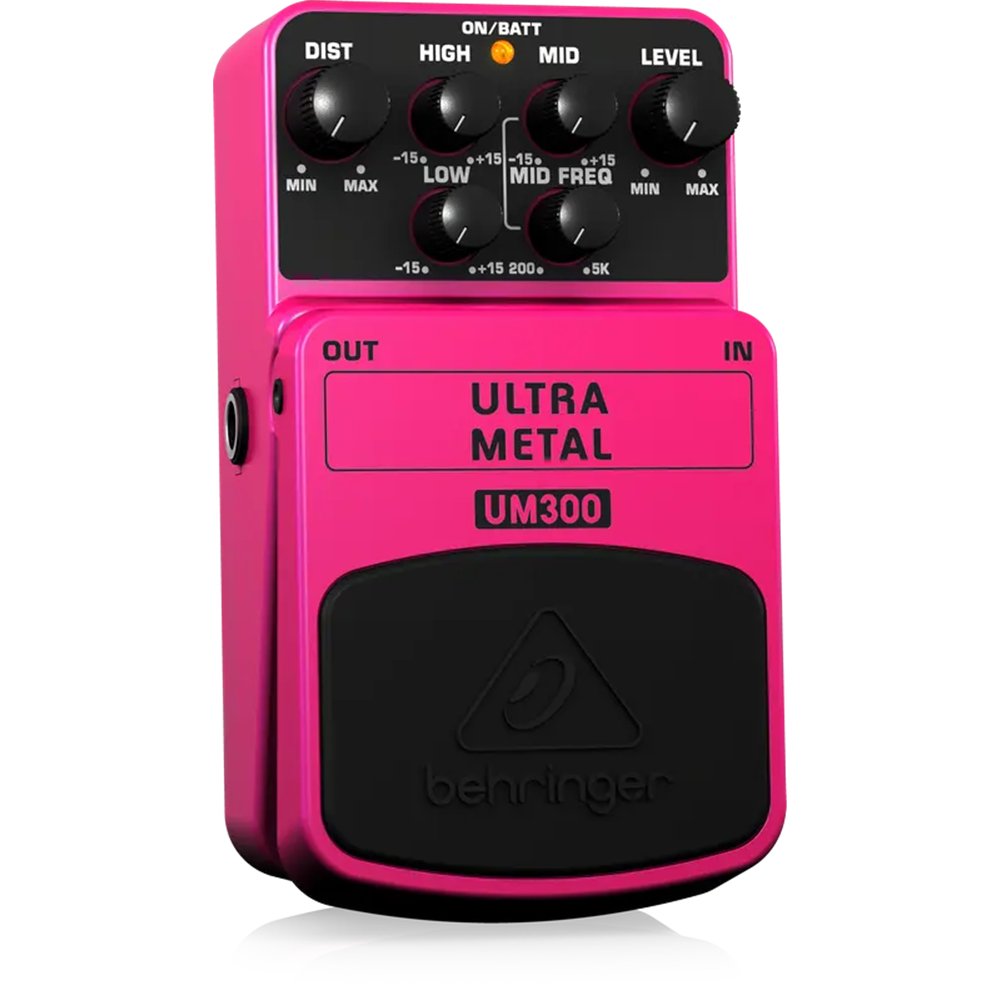 BEHRINGER UM300 Pedal Guitarra Efecto Ultra Metal