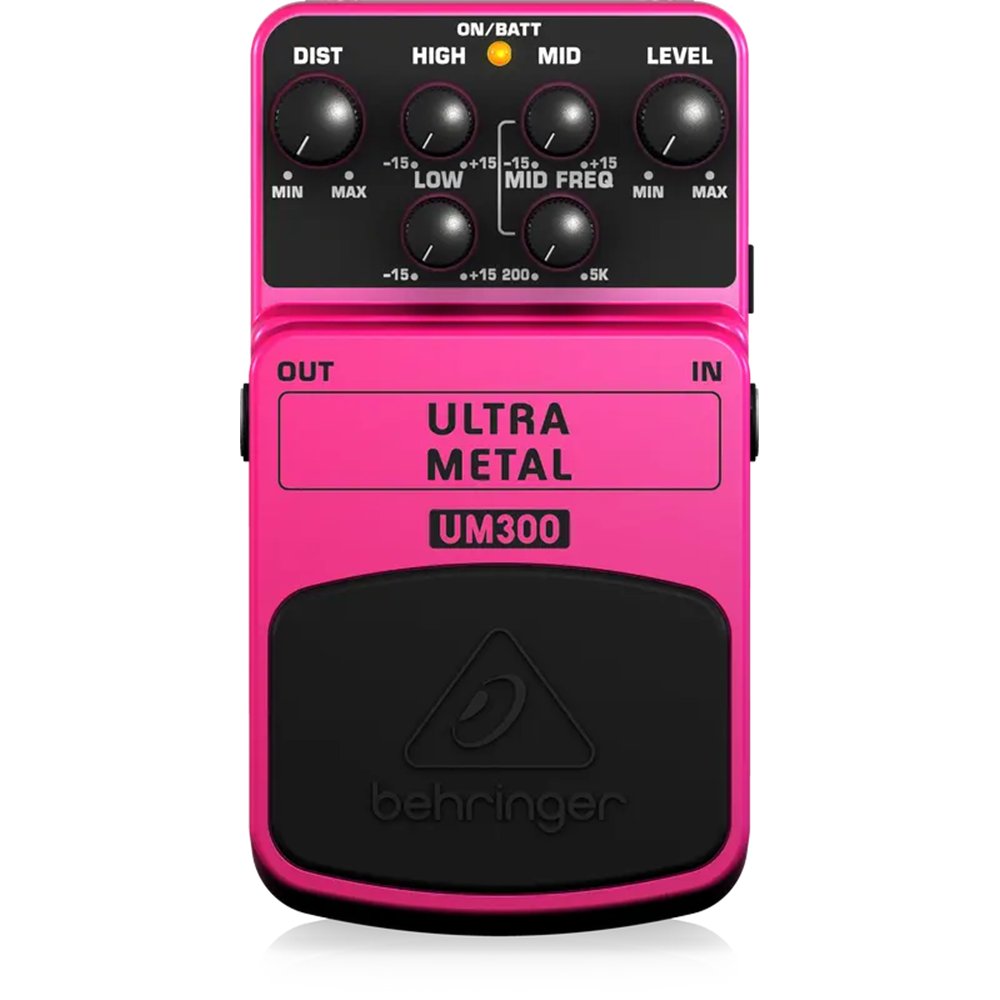 BEHRINGER UM300 Pedal Guitarra Efecto Ultra Metal
