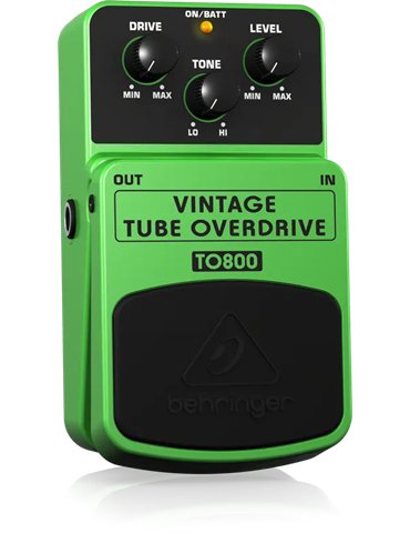 BEHRINGER TO800 Pedal Guitarra Efecto Overdrive 2