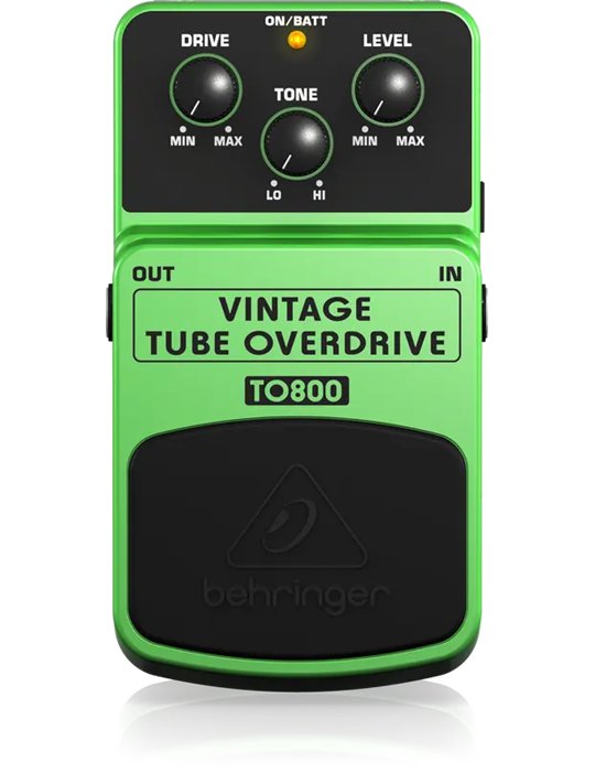BEHRINGER TO800 Pedal Guitarra Efecto Overdrive