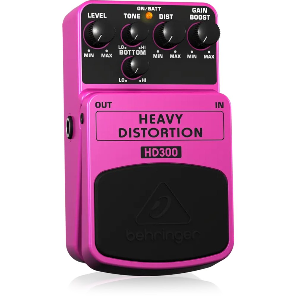 BEHRINGER HD300 Pedal Guitarra Efecto Distorsión