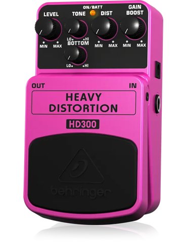 BEHRINGER HD300 Pedal Guitarra Efecto Distorsión 2