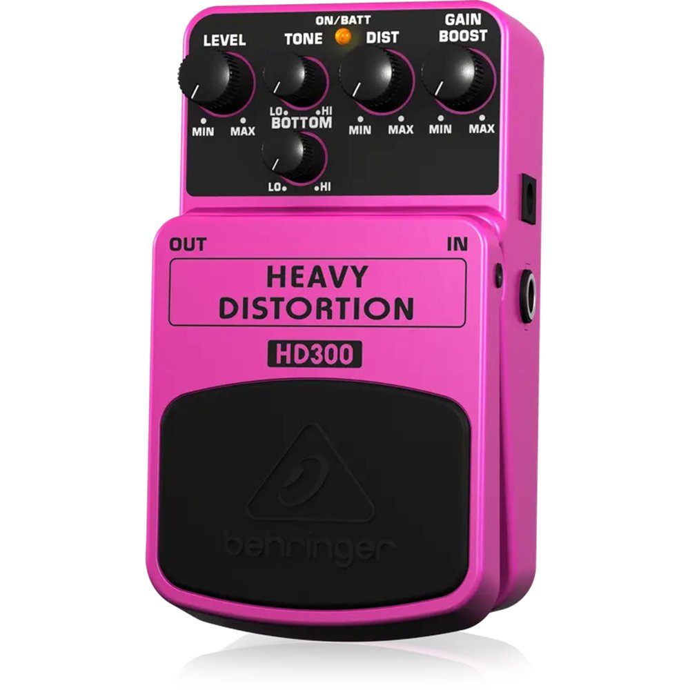 BEHRINGER HD300 Pedal Guitarra Efecto Distorsión