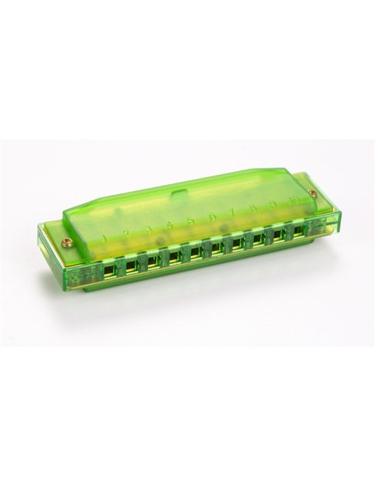 ARMON TRANSLUCENT HARP GREEN HARDCASE