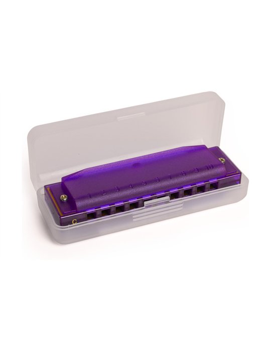 TRANSLUCENT HARP PURPLE HARDCASE