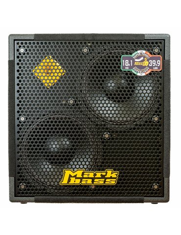 MB58R 122 P-4 - 600W RMS - 4 Ohms - 2x12'' Classic cerámico de color negro - Tweeter piezo