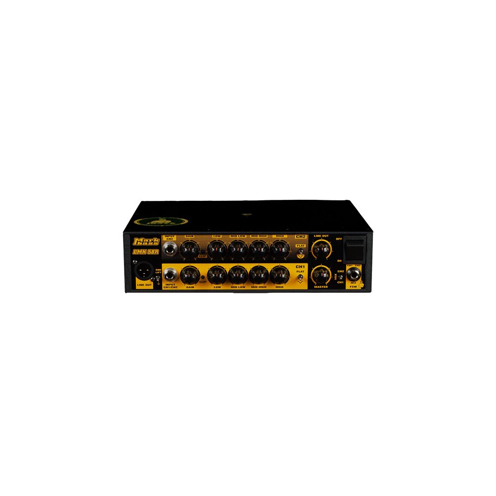 LMK 58R - Cabezal para bajo - 500W @ 4 Ohm/ 300W @ 8 Ohm