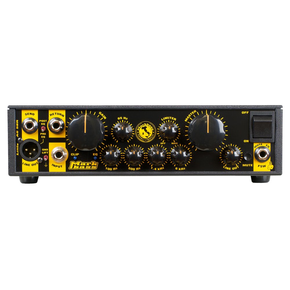 LITTLE AG 58R - Cabezal para bajo 500W RMS @ 4 Ohm, 300W RMS @ 8 Ohm - Signature Andrew Gouchè