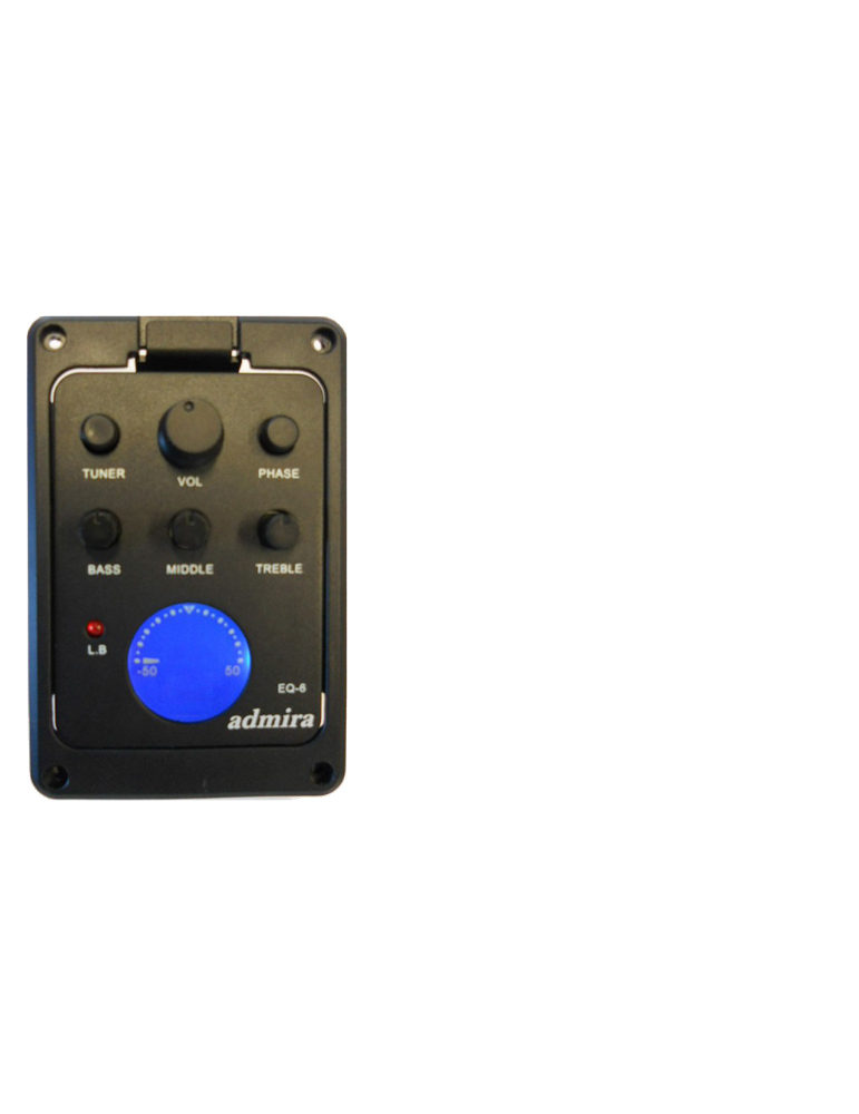 GUITARRA CLÁSICA ADMIRA TRIANA SERIE FLAMENCO ELECTRIFICADA EQ6