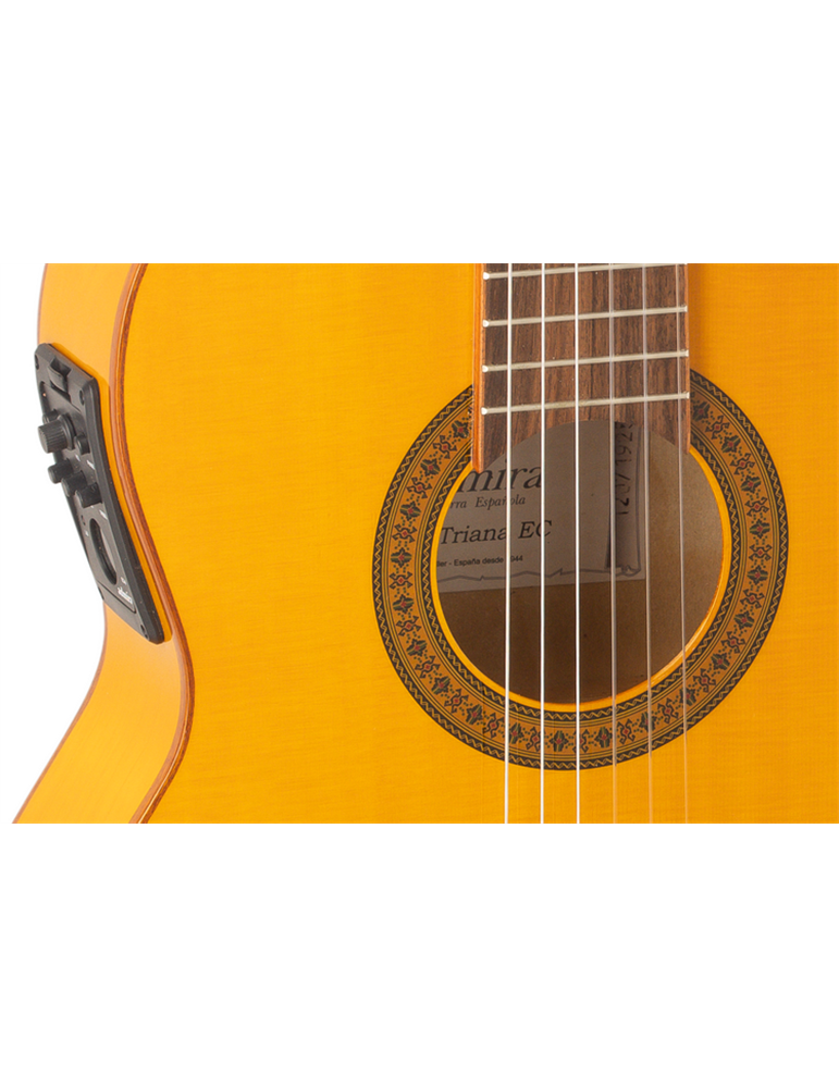 GUITARRA CLÁSICA ADMIRA TRIANA SERIE FLAMENCO ELECTRIFICADA EQ6