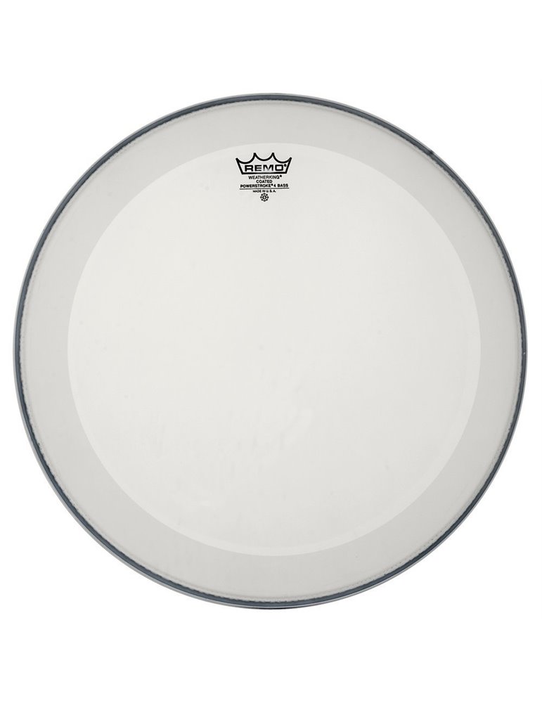 Parche Powerstroke 4 Blanco Rugoso Bombo22" P4-1122-C2