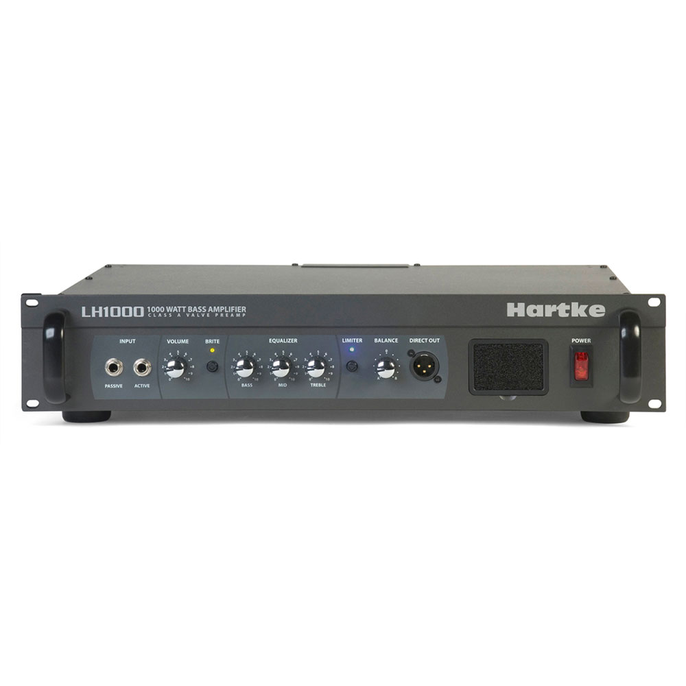 LH1000 - Cabezal en formato rack - 1000W @ 4 Ohm/500W @ 8 (bridged mono) - 2 x 225W @ 8/2 x 320W @ 4/2 x 545W @ 2 (dual parallel