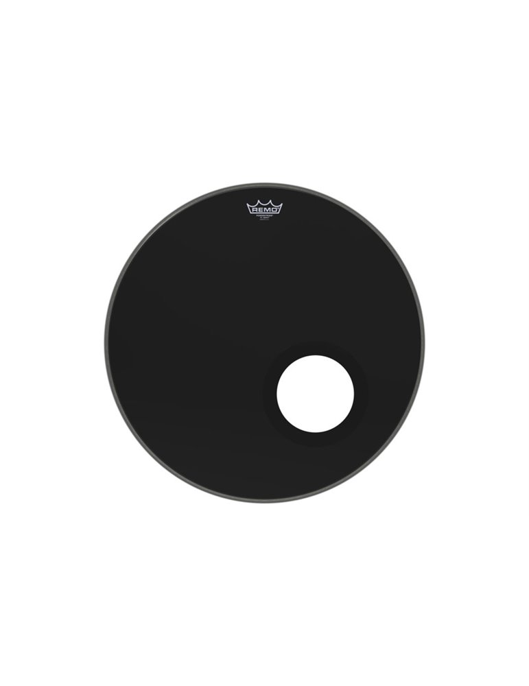 Parche Powerstroke 3 Ebony Bombo22" P3-1022-ES-DM