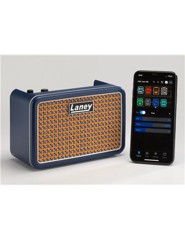 PRISM-MINI-BL - Amplificador Stereo Desktop - azul