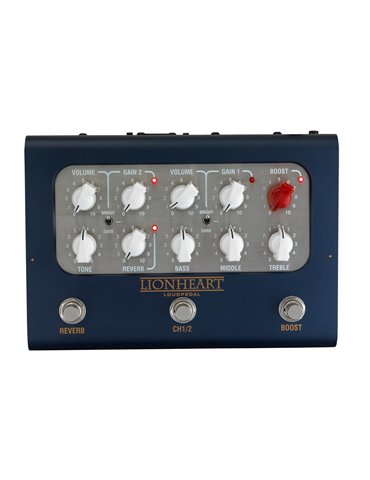 BCCLOUDPEDAL-LTQ - Amplificador 2 canales c/reverb - signature Tom Quayle