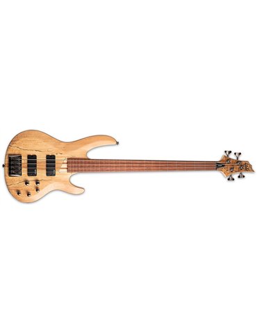LTD B-204SM Fretless - Natural Satin