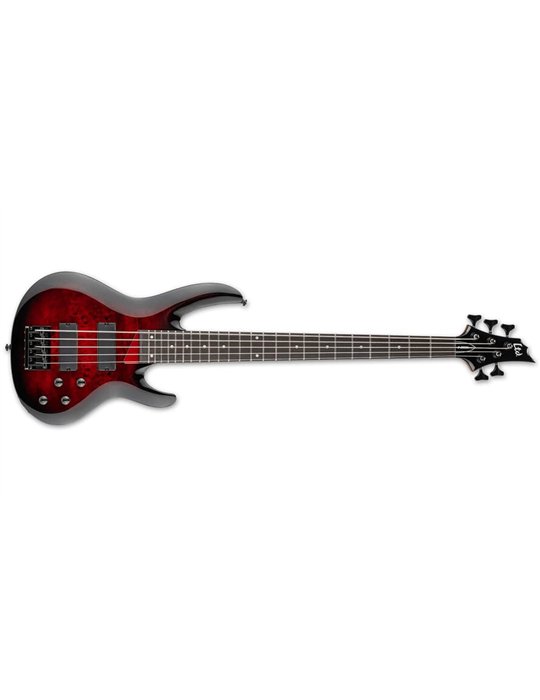 LTD B-205DX - 5 cuerdas - Red Burst