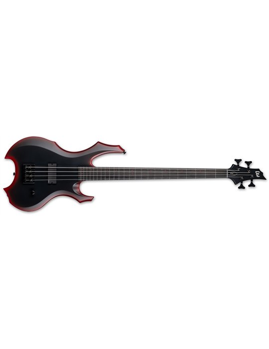 LTD FL-4 - Black red Burst Satin - Fred Leclercq Signature