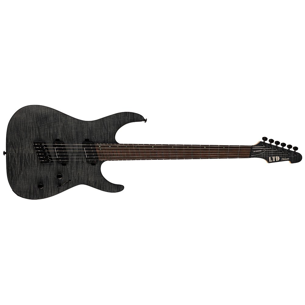 LTD M-1000 MULTI-SCALE - See Thru Black Satin