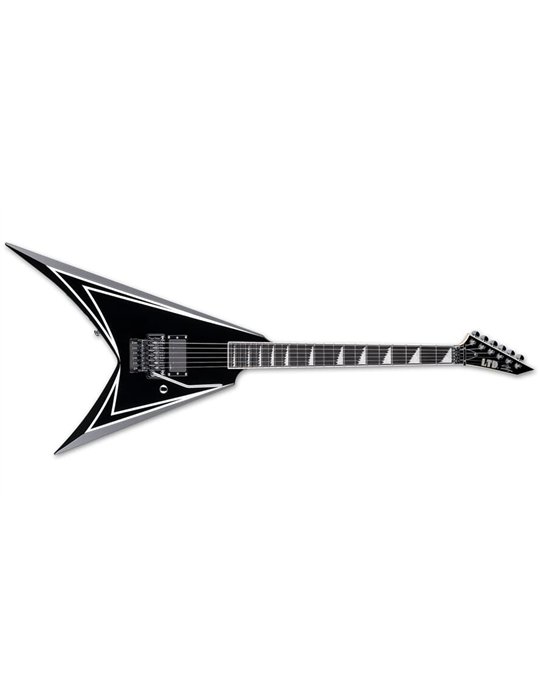 LTD ALEXI LAIHO Sawtooth SE 20th Anniversary - Black w/White Pinstripe - c/estuche