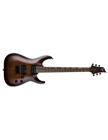LTD H-200FM - Dark Brown Sunburst