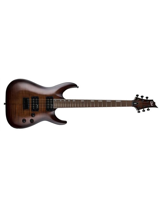 LTD H-200FM - Dark Brown Sunburst