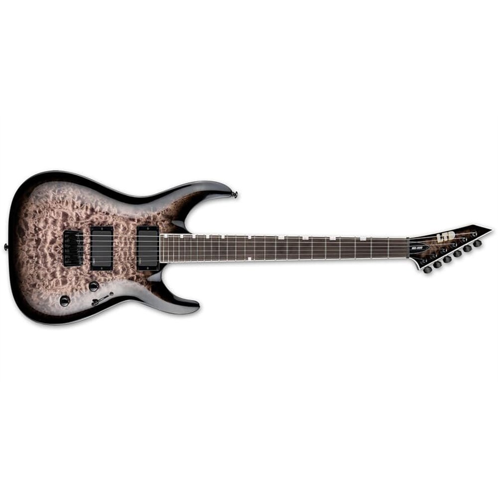 LTD MH-400HT QM - See Thru Black Sunburst