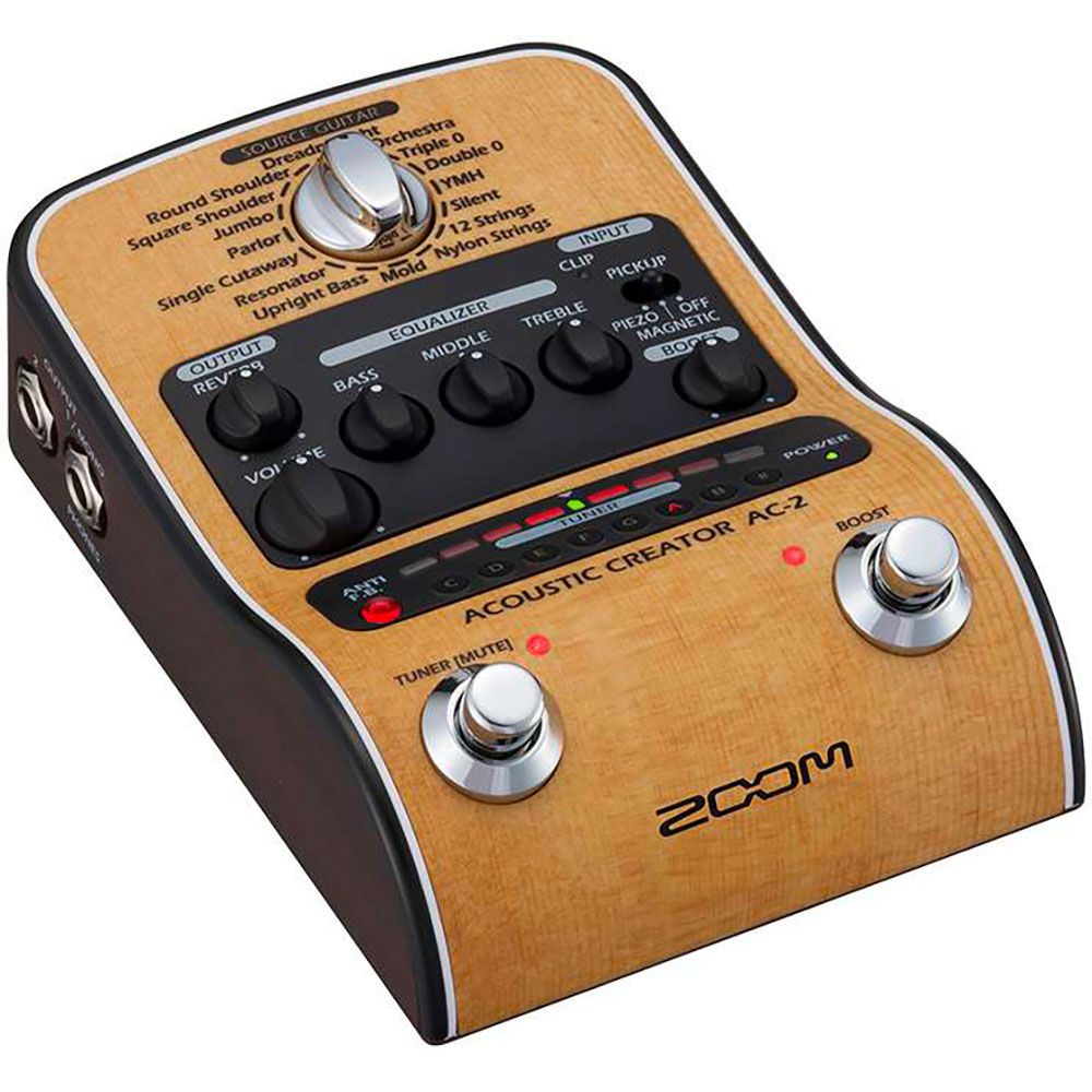 AC-2 pedal para guitarra acústica