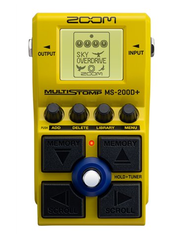 MS-200D+ - Pedal multiefectos para guitarra
