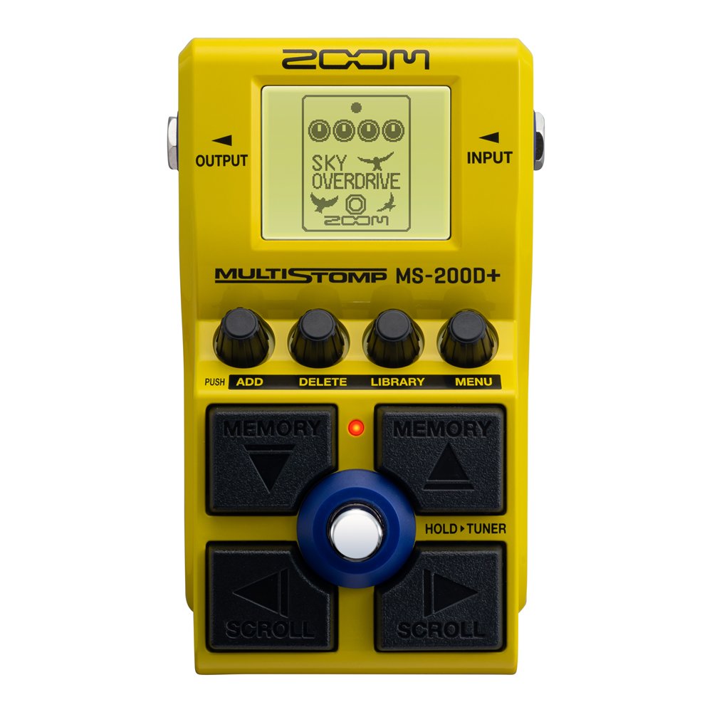 MS-200D+ - Pedal multiefectos para guitarra