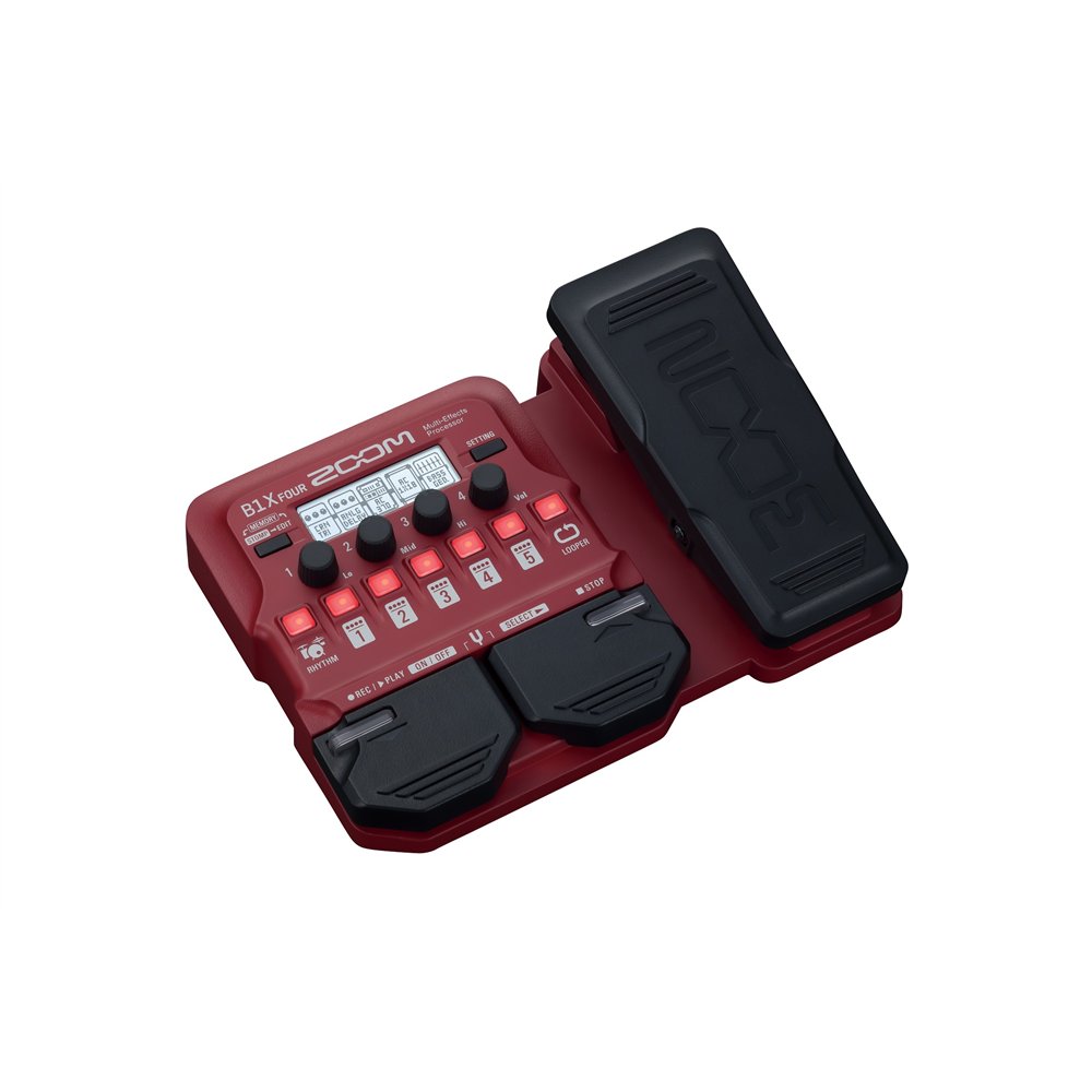 B1X FOUR - pedal multiefecto para bajo eléctrico - con pedal de expresión