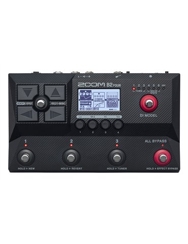 B2 FOUR - Pedalera multiefectos para bajo