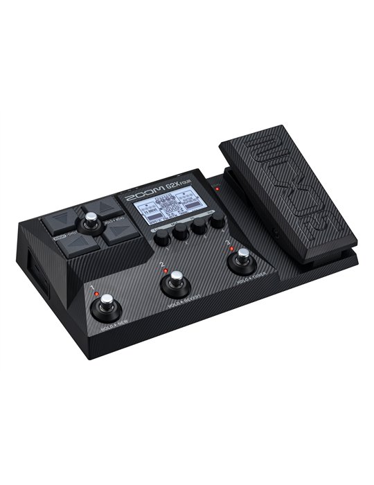 G2X FOUR - Pedal multiefectos para guitarra con pedal de expresión