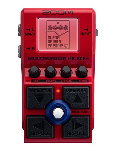 MS-60B+ - Pedal multiefectos para bajo