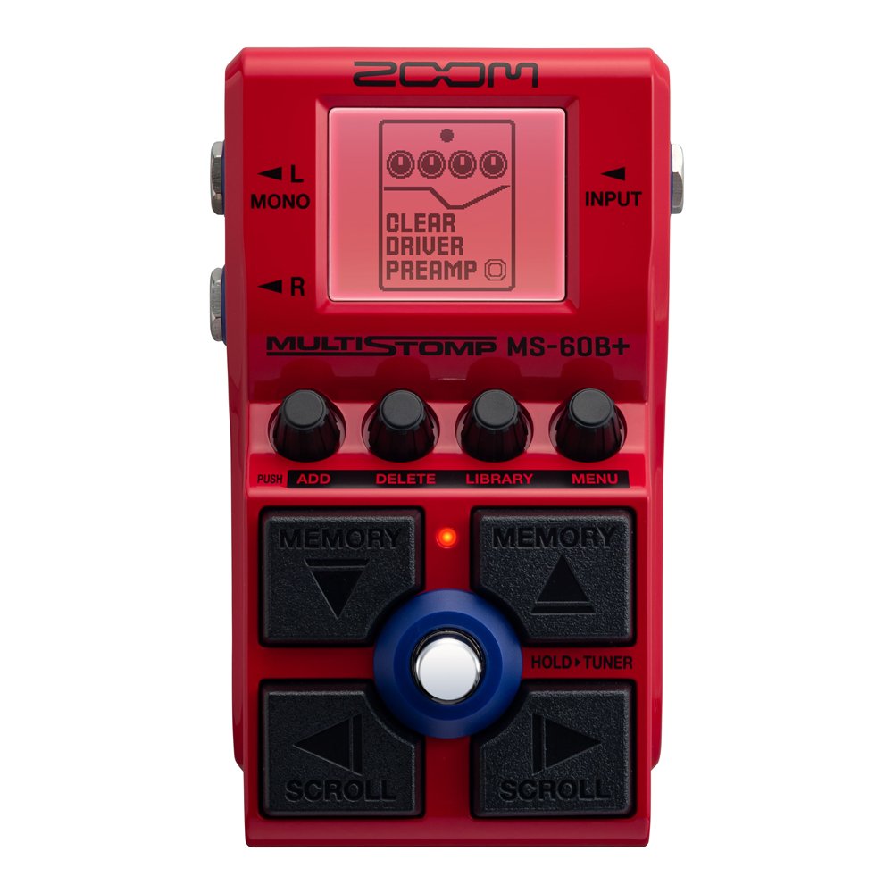 MS-60B+ - Pedal multiefectos para bajo