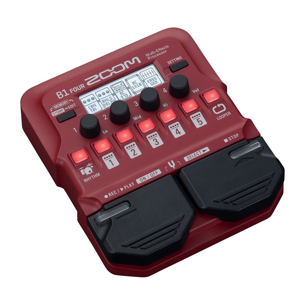 B1 FOUR - pedal multiefecto para bajo eléctrico