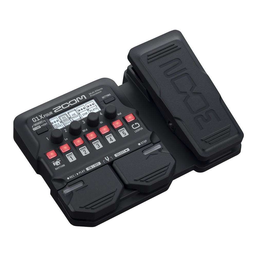 G1X FOUR - pedal multiefecto para guitarra - con pedal de expresión