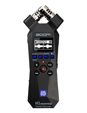 H1essential - grabadora 2 pistas 32 bits en coma flotante - interface USB - color negro