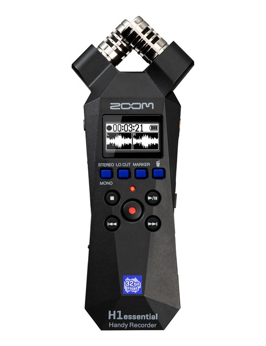 H1essential - grabadora 2 pistas 32 bits en coma flotante - interface USB - color negro