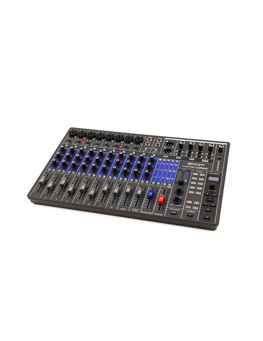 L12next - Mesa de mezclas de 12 canales - 5 mezclas individuales - grabadora multipista e interface de audio
