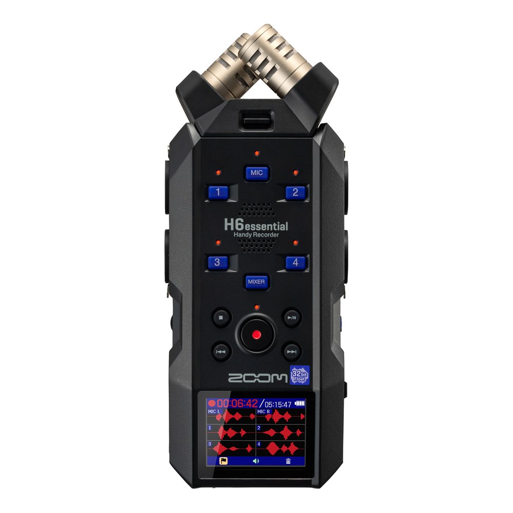H6essential - grabadora 6 pistas 32 bits en coma flotante - interface USB - color negro