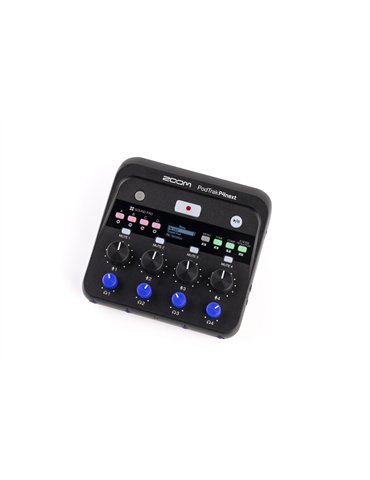 P4next PodTrak - Interface de audio y grabadora portátil dedicada a Podcasts
