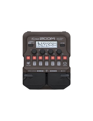 A1 FOUR - Pedal multiefectos para guitarra acústica