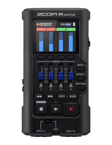 R4 - Grabadora 4 pistas compacta - 2 entradas - 32 bits